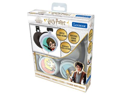 Lexibook Skladacie drôtové slúchadlá Harry Potter s limitom hlasitosti