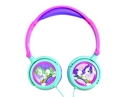 Lexibook Skladacie drôtové slúchadlá Jednorožec s limitom hlasitosti