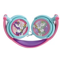 Lexibook Skladacie drôtové slúchadlá Jednorožec s limitom hlasitosti 4