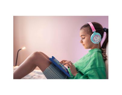 Lexibook Skladacie drôtové slúchadlá Jednorožec s limitom hlasitosti