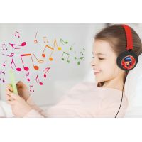 Lexibook Skladacie drôtové slúchadlá Kouzelná Beruška s limitom hlasitosti 5