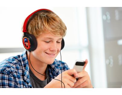 Lexibook Skladacie drôtové slúchadlá Kouzelná Beruška s limitom hlasitosti