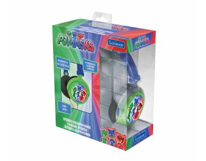 Lexibook Skladacie drôtové slúchadlá PJ Masks s limitom hlasitosti