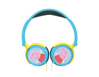 Lexibook Skladacie drôtové slúchadlá Prasiatko Peppa s limitom hlasitosti