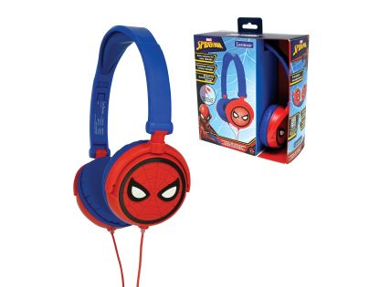 Lexibook Skladacie drôtové slúchadlá Spiderman s limitom hlasitosti