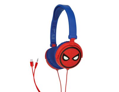 Lexibook Skladacie drôtové slúchadlá Spiderman s limitom hlasitosti