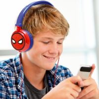 Lexibook Skladacie drôtové slúchadlá Spiderman s limitom hlasitosti 6