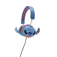 Lexibook Skladacie drôtové slúchadlá Stitch s limitom hlasitosti 4