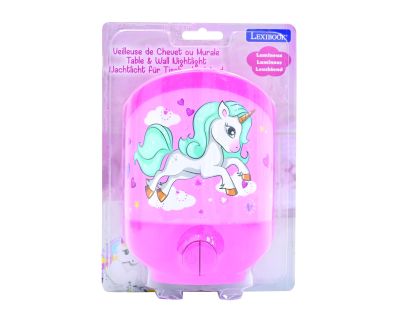 Lexibook Stolová a nástenná lampička Jednorožec