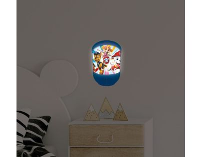 Lexibook stolní a nástěnná lampička Labková patrola