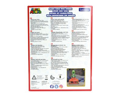 Lexibook Super Mario Budík so zvukmi