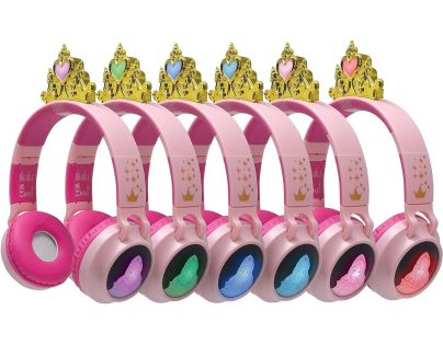 Lexibook Svietiace bezdrôtové slúchadlá Disney Princezné - Poškodený obal