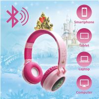 Lexibook Svietiace bezdrôtové slúchadlá Disney Princezné - Poškodený obal 5