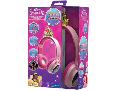 Lexibook Svietiace bezdrôtové slúchadlá Disney Princezné - Poškodený obal
