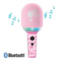 Lexibook Svietiaci bezdrôtový karaoke mikrofón Barbie 3
