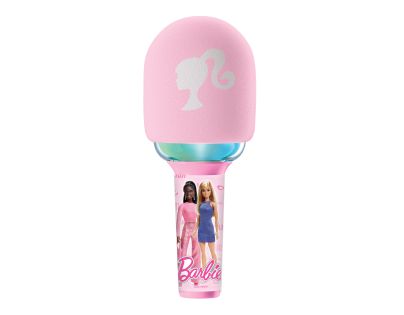 Lexibook Svietiaci bezdrôtový karaoke mikrofón Barbie