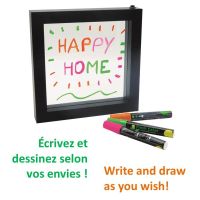 Lexibook Svietiaca kresliaca tabuľa so 3 neónovými perami 2