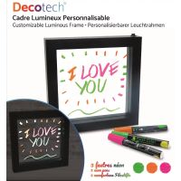 Lexibook Svietiaca kresliaca tabuľa so 3 neónovými perami 3