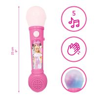Lexibook Svietiaci mikrofón Barbie s melódiami 3