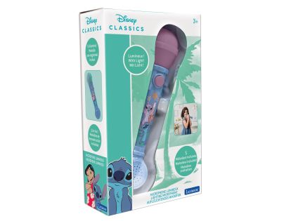 Lexibook Svietiaci mikrofón Stitch s melódiami