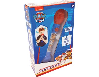 Lexibook Svietiaci mikrofón Paw patrol s melódiami