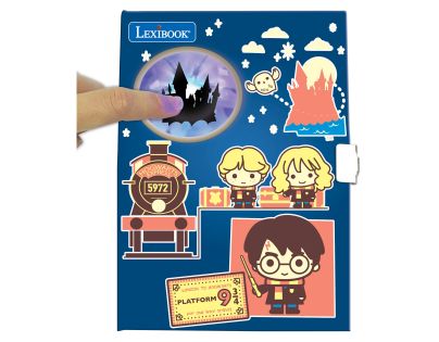Lexibook Svietiaci tajný denník s doplnkami Harry Potter