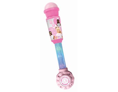 Lexibook Svietiace trendy mikrofón Barbie s melódiami