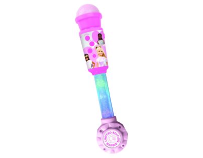 Lexibook Svietiace trendy mikrofón Barbie s melódiami