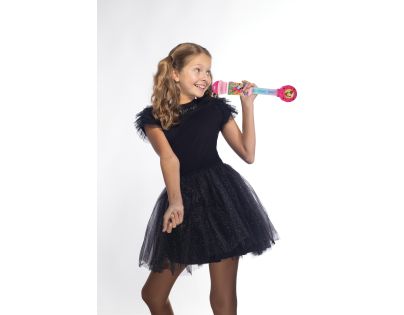 Lexibook Svietiace trendy mikrofón Disney princeznej s melódiami