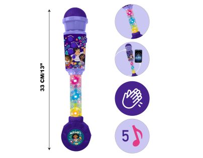 Lexibook Svietiaci trendy mikrofón Encanto s melódiami