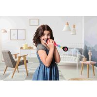 Lexibook Svietiace trendy mikrofón Čarovná Lienka s melódiami 4