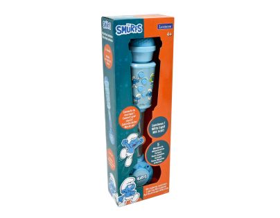 Lexibook Svietiace trendy mikrofón Šmolkovia s melódiami