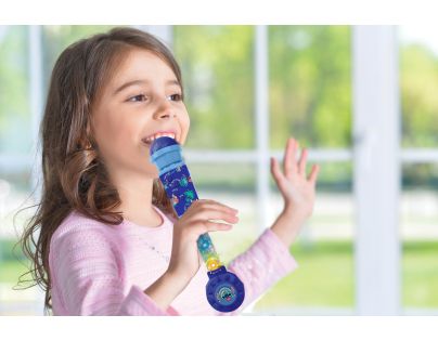 Lexibook Svietiace trendy mikrofón Stitch s melódiami