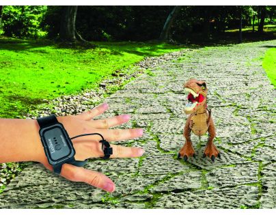 Lexibook T-Rex na diaľkové ovládanie s dymovými efektmi