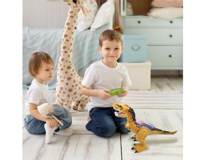 Lexibook T-Rex na diaľkové ovládanie s dymovými efektmi