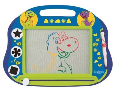 Lexibook Viacfarebná kresliaca tabuľka Dinosaure s pečiatkami