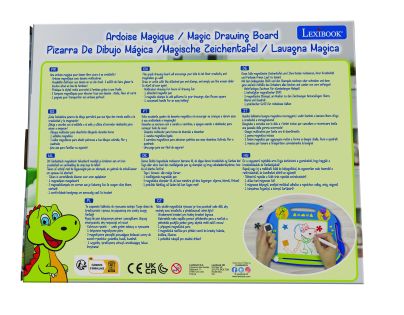 Lexibook Viacfarebná kresliaca tabuľka Dinosaure s pečiatkami