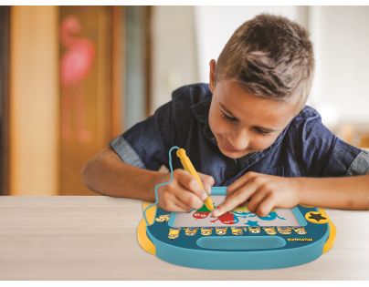 Lexibook Viacfarebná kresliaca tabuľka Mimoni s pečiatkami