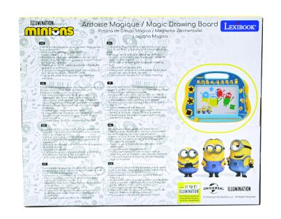 Lexibook Viacfarebná kresliaca tabuľka Mimoni s pečiatkami