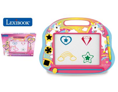 Lexibook Viacfarebná kresliaca tabuľka Jednorožec s pečiatkami