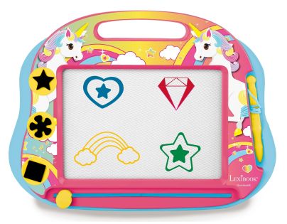 Lexibook Viacfarebná kresliaca tabuľka Jednorožec s pečiatkami
