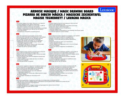 Lexibook Viacfarebná kresliaca tabuľka Super Mario s pečiatkami