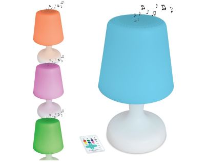 Lexibook Vodeodolný reproduktor v tvare stolnej lampy s LED