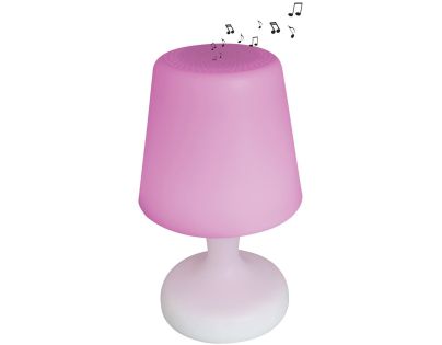 Lexibook Vodeodolný reproduktor v tvare stolnej lampy s LED