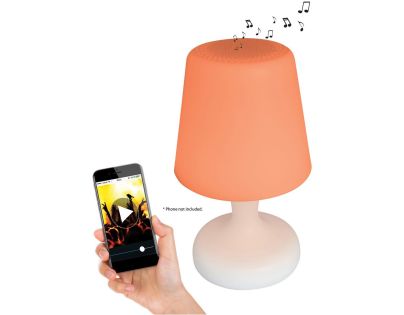 Lexibook Vodeodolný reproduktor v tvare stolnej lampy s LED
