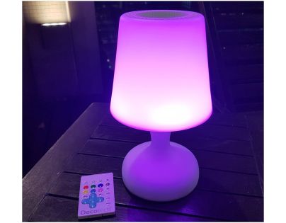 Lexibook Vodeodolný reproduktor v tvare stolnej lampy s LED