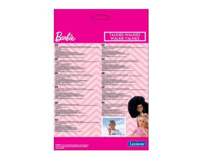 Lexibook Vysielačky Barbie s dosahom 200 m