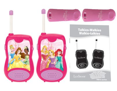 Lexibook Vysielačky Disney princeznej s dosahom 200 m