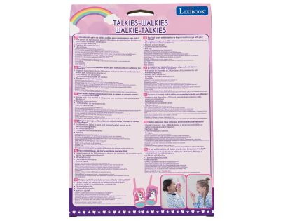 Lexibook Vysielačky Jednorožec s dosahom 200 m