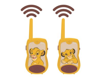 Lexibook Vysielačky Leví kráľ s dosahom 200 m